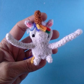Postal para el corazón "unicornio"