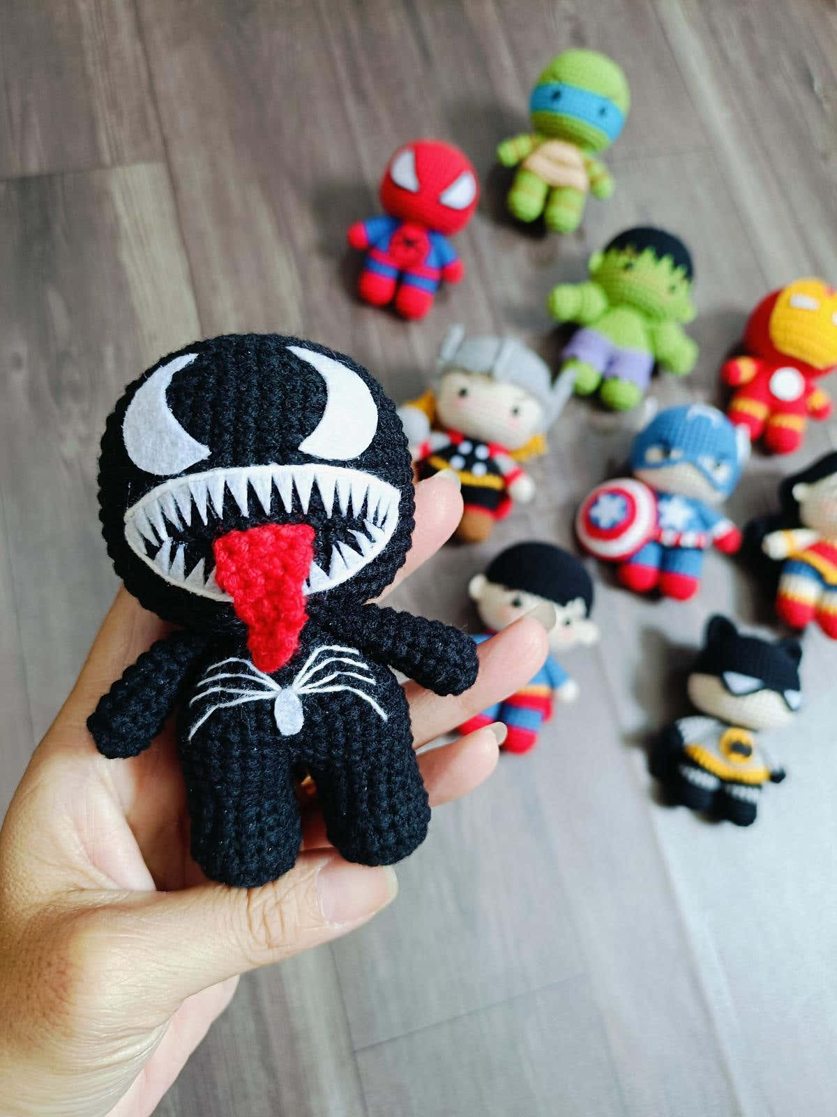 Venom keychain