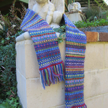 Spindrift Fairisle Scarf