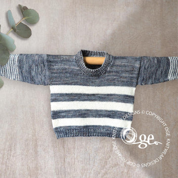 Ledger Stripe Sweater - P285