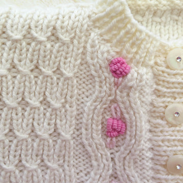 Smocked Toddler Jacket ( Cardigan)