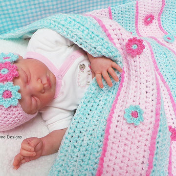 Daisy Stripes set