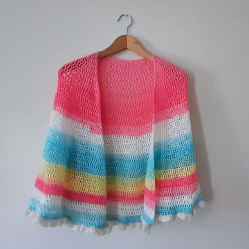 Crochet Polina Crescent Shawl Pattern