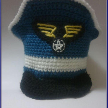 Crochet Aviator Pattern A Pilot Military Cap For Baby