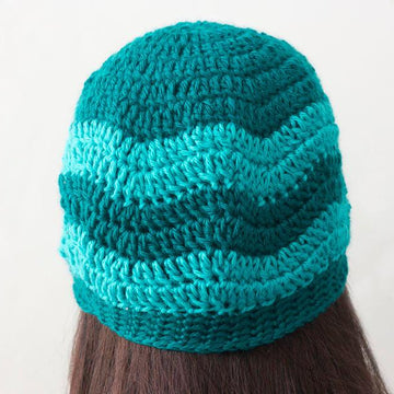 Chevron Slouchy Hat