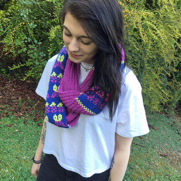 Floral Flutters Cowl