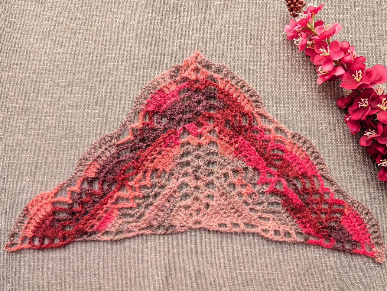 Crochet Shawl PDF Pattern/Chart #64