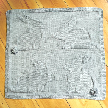 Easy Bunnies Baby Blanket