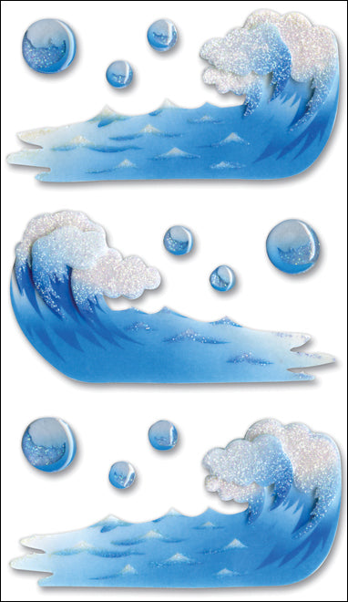 Jolee's Vellum Stickers - Waves