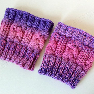 Simple Cable Boot Toppers