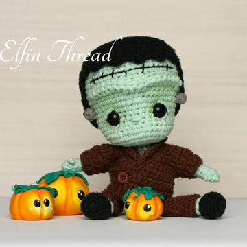 Frankenstein Chibi Doll Amigurumi