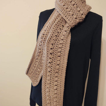 Bead Stitch unisex scarf