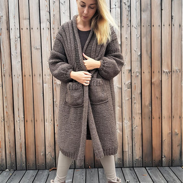 Autumn Path Coat-Cardigan