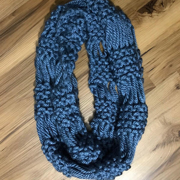 Drop Stitch Infinity Scarf