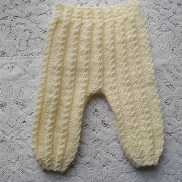 21. Newborn Boys Cabled Matinee Set
