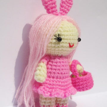 Pink Little Lady - free amigurumi crochet pattern