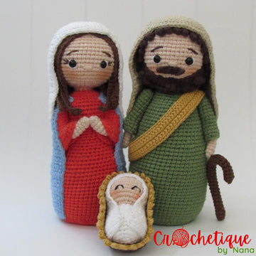 Christmas Nativity Set/Pesebre Navideño de Crochet