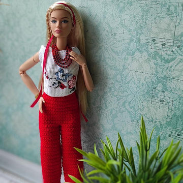 PDF Crochet pattern - Barbie pants