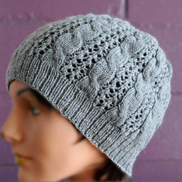 Cables 'n Lace Hat