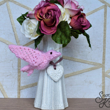 Bird Dove Ornament Decoration Snoo's Knits