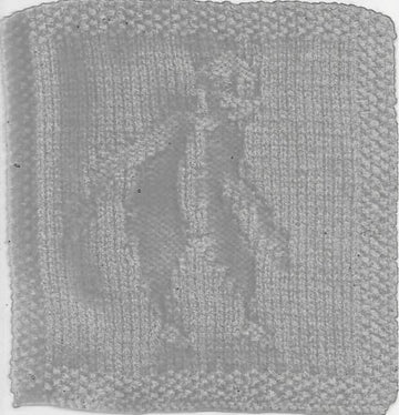 '9' Dishcloth Pattern