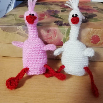Pattern Finger puppet goose