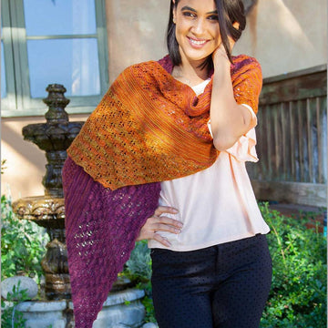 Flamelets Shawl