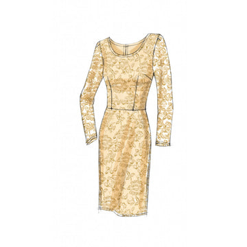 Vogue Misses'/Misses' Petite Dress V8766 - Sewing Pattern