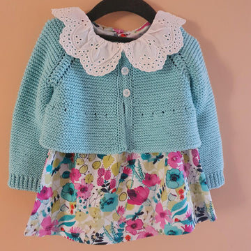 Cardigan in Stylecraft Naturals bamboo+cotton