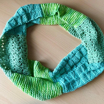 Cotton eye Jo Cowl Infinity Scarf in James C Brett Cotton On DK
