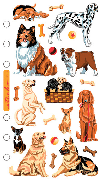 Sticko Stickers - Dog Daze
