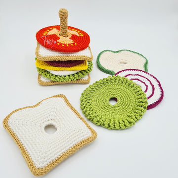 Club Sandwich Stacking Toy