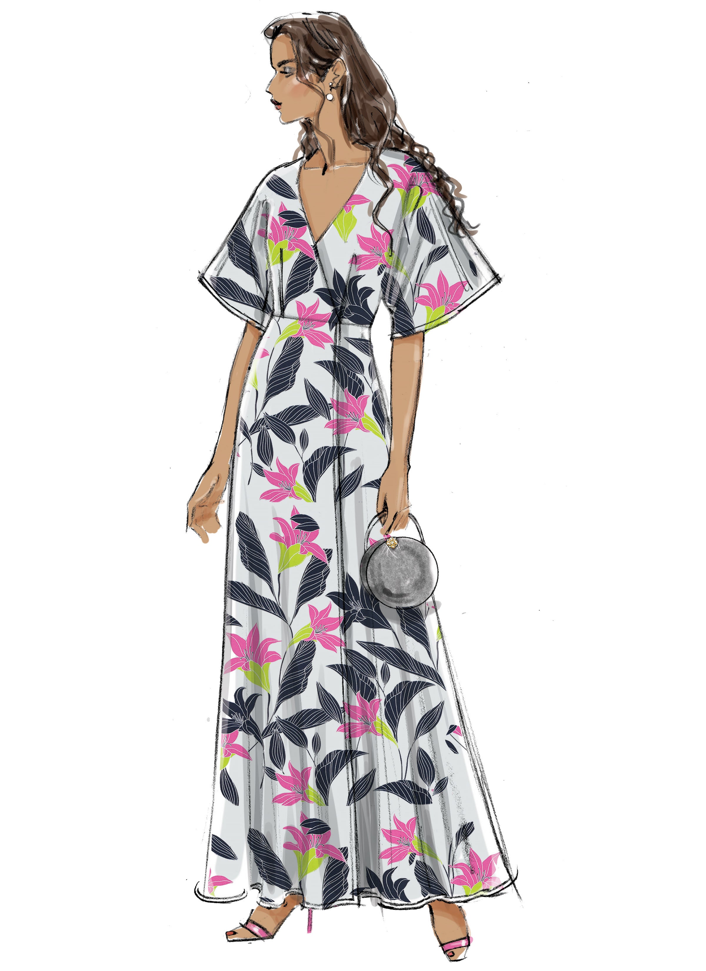 McCall's Misses'/Women's Wrap Dresses M7743 - Sewing Pattern