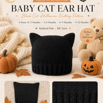 Cat ears baby hat
