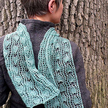 Pear and Trellis Scarf