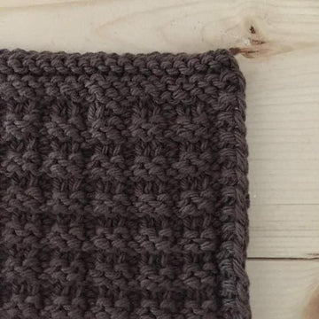 Waffle Stitch Dishcloth
