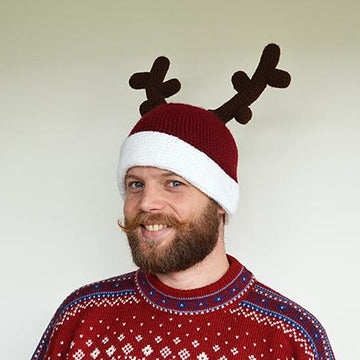 Super Festive Reindeer Hat!