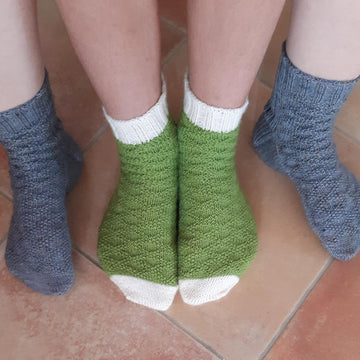 Tartanesque socks