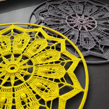 Mandala 'Zinnia' crochet pattern