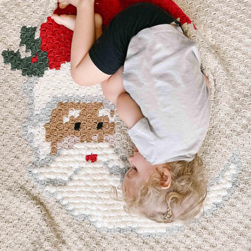 Jolly Old St. Nick C2C Blanket
