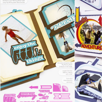 Tonic Studios My Memory Book Essentials Dies - Never Stop Dreaming