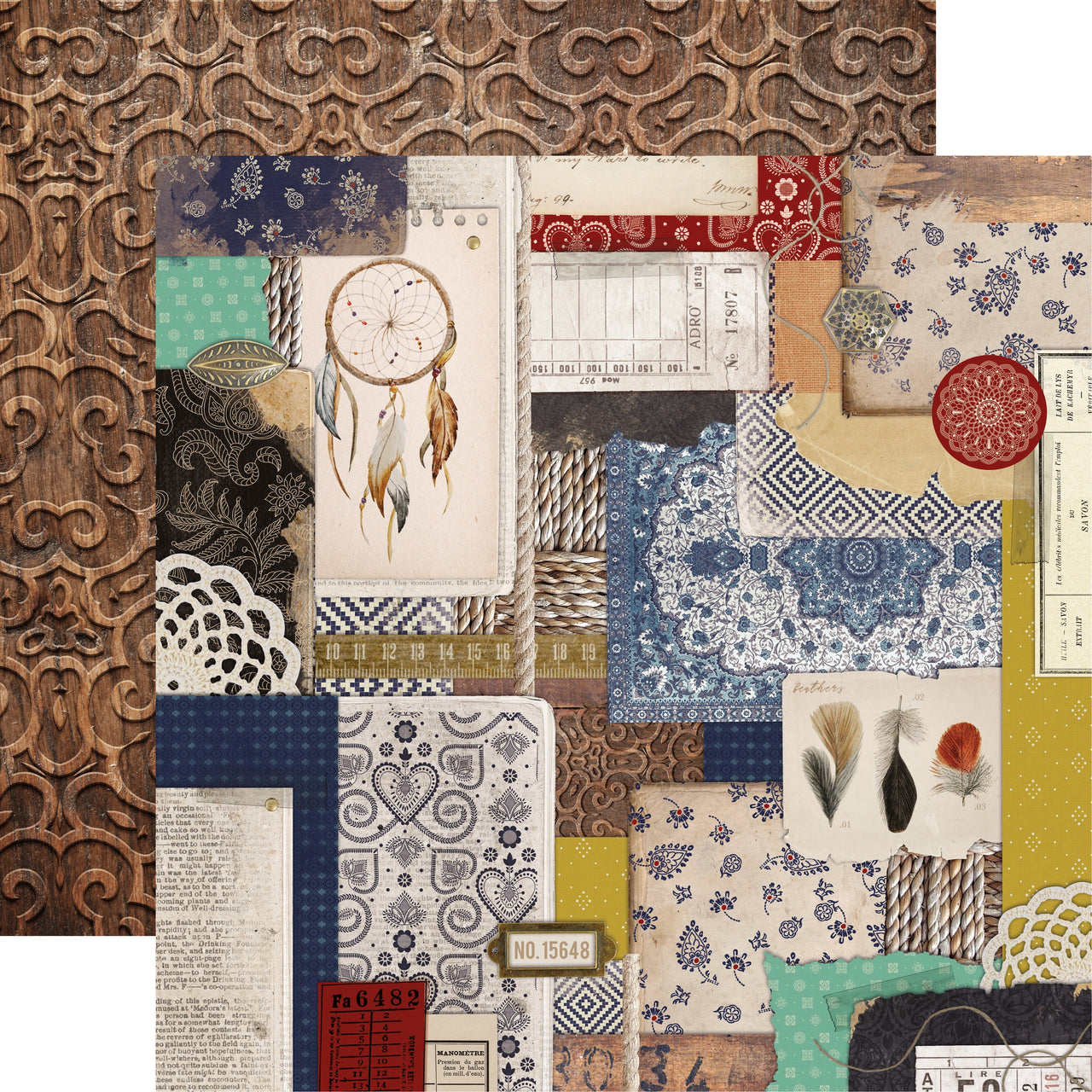 Kaisercraft Grand Bazaar Double-Sided Cardstock 12"X12" 10/Pkg - Collective