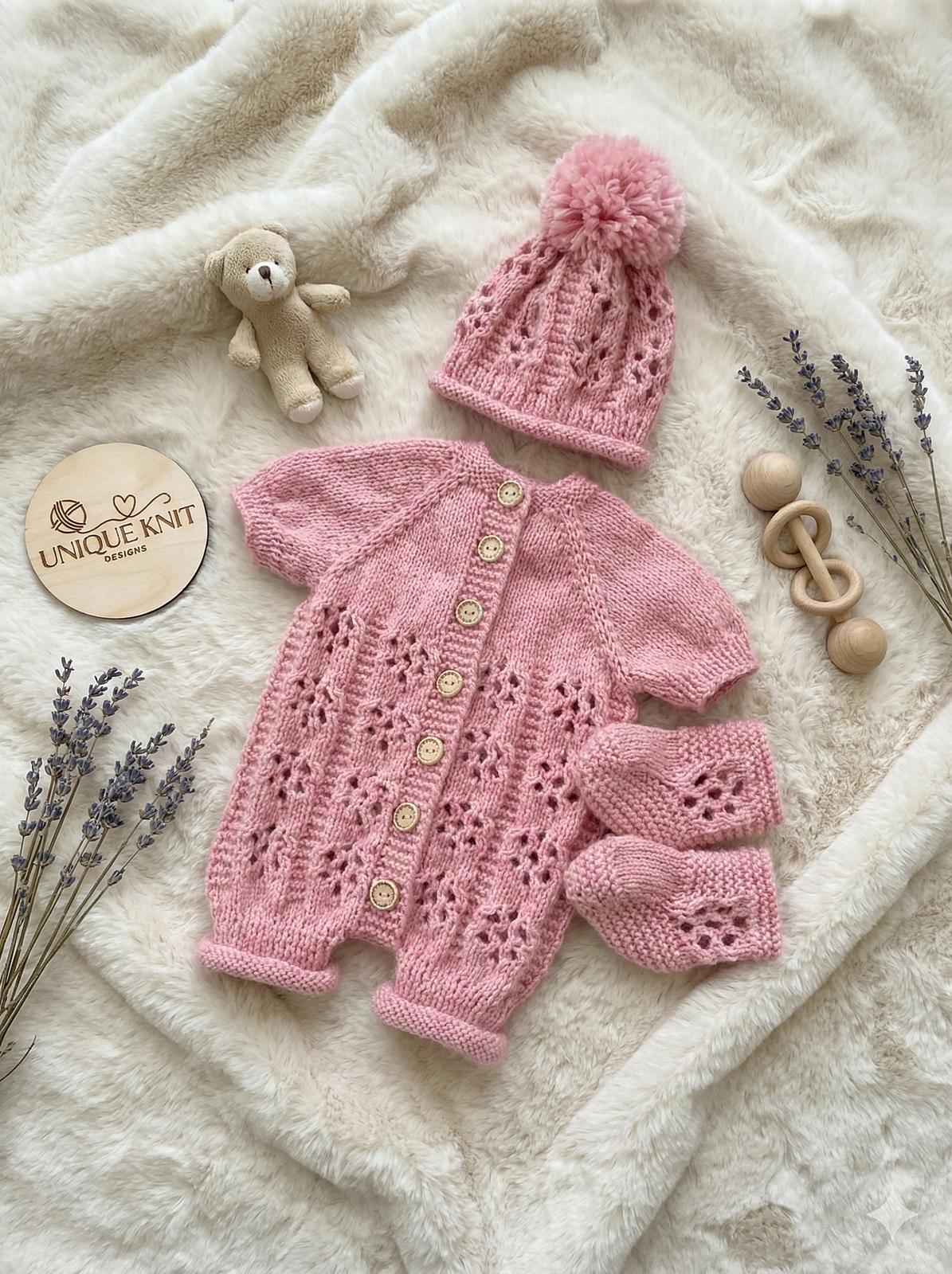 "Bounty" 3 piece romper set