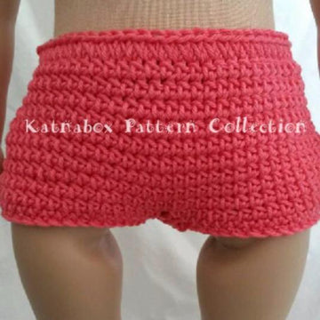 18" Doll High Waisted Panties
