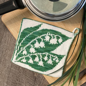 Lily of the Valley Potholder