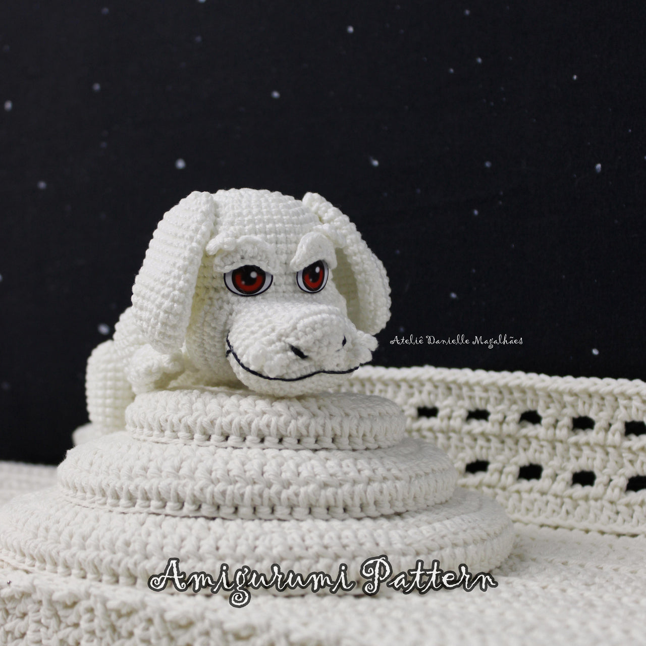 Falkor, the Luck Dragon – Nostalgic Fantasy Amigurumi Crochet Pattern (PDF)