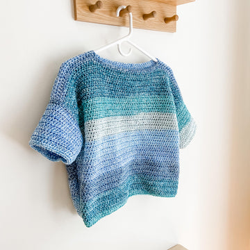 Tidepool Tee Summer Crochet Top Pattern