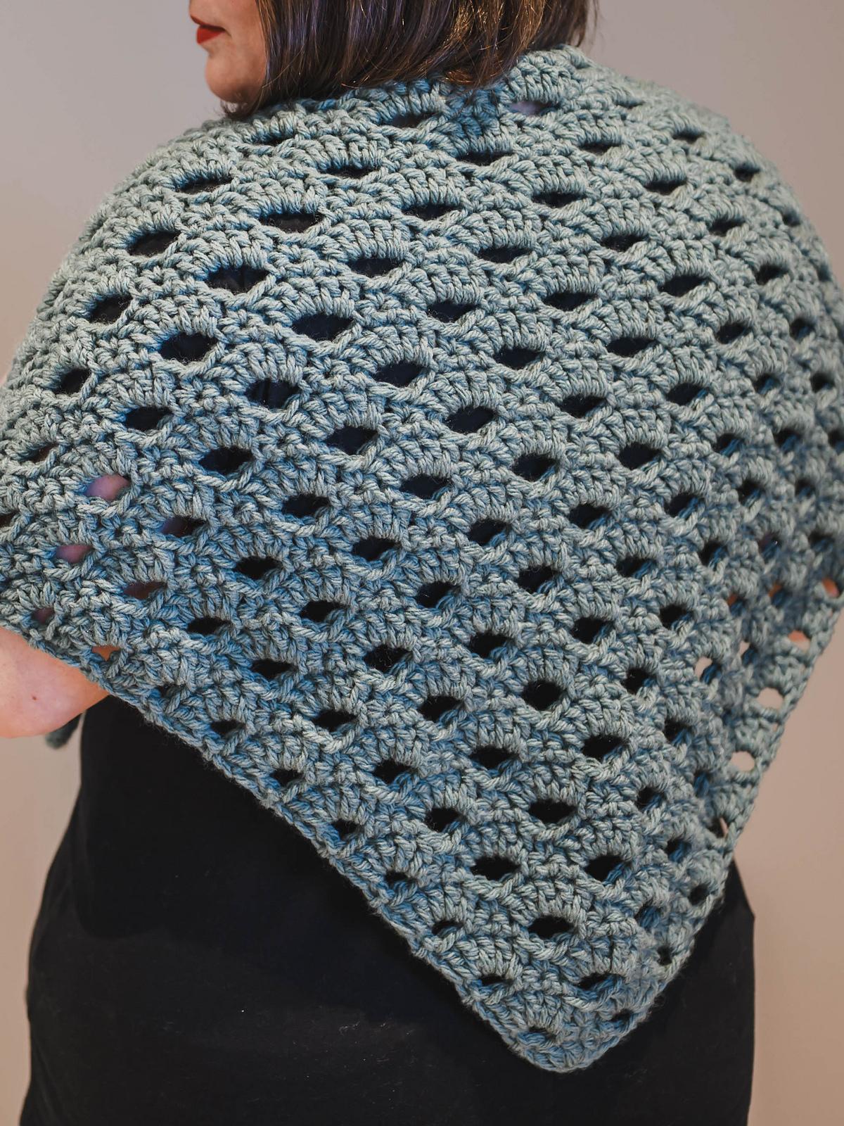 Shells Crochet Shawl