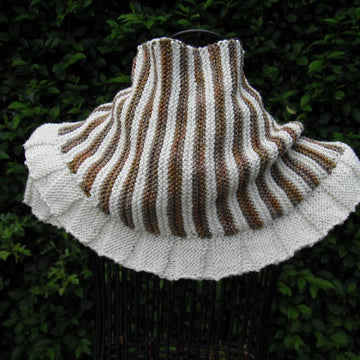 Ruffled Edged Shawl