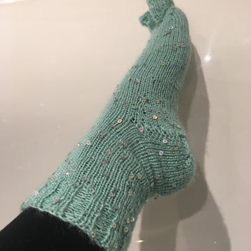 Sequin Mermaid Tail Socks